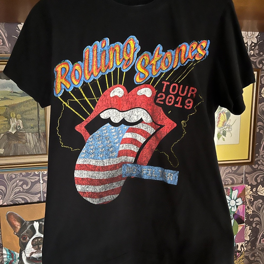 S Rolling Stone tour 2019 shirt